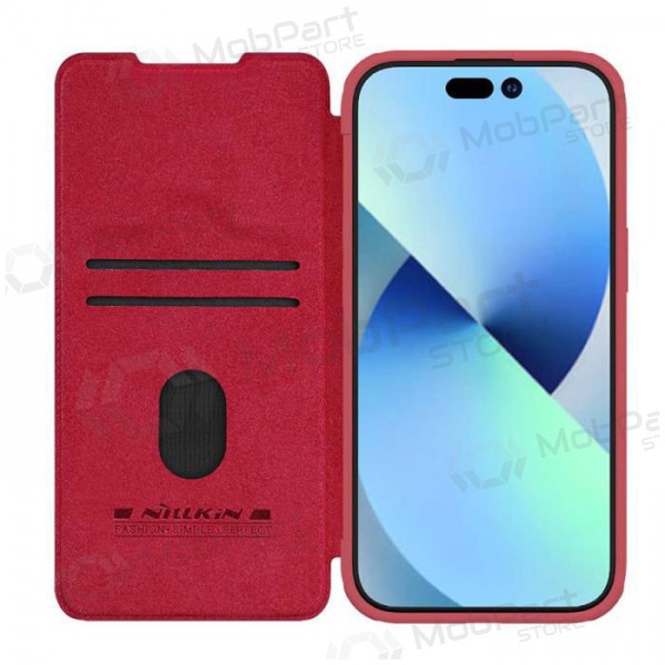 Apple iPhone 14 hülle -Nillkin Leather- (rot)