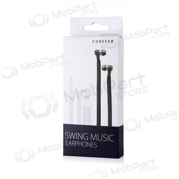 Freisprecheinrichtung Forever Swing Music 3,5mm (Schwarz)