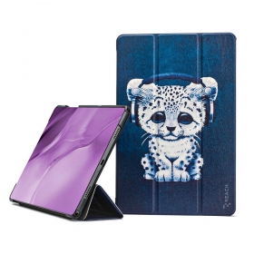 Samsung Galaxy Tab A9+, Tab A11+ hülle - Smart Leather (sad cat)