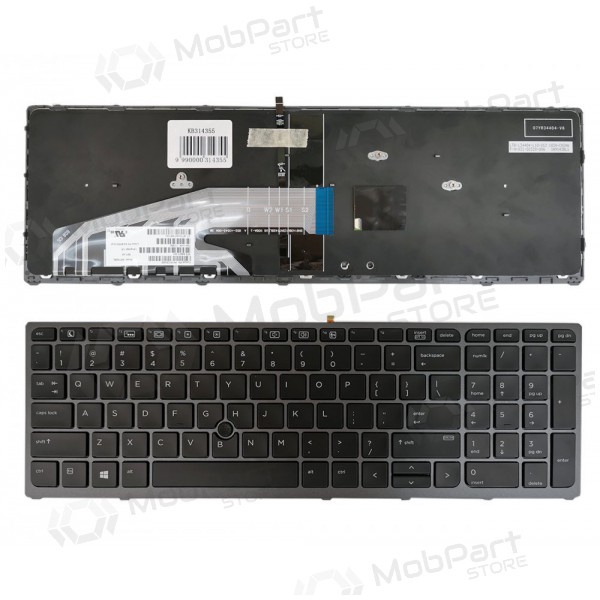 HP ZBook 15 G3, G4, 17 G3, G4 Tastatur (US) (mit Beleuchtung) HP ZBook 15 G3, G4, 17 G3, G4 Tastatur (US) (mit Beleuchtung)