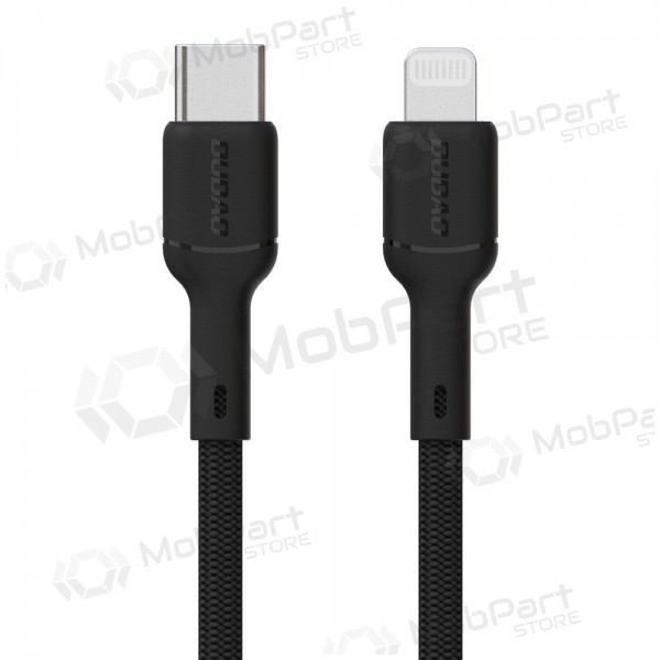 Lightning-Kabel Dudao L9X USB-C auf Lightning 1 m 30 W schwarz