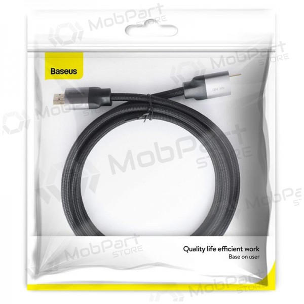 Kabel Baseus Enjoyment 4K HDMI 2m (Grau-Schwarz) CAKSX-C0G
