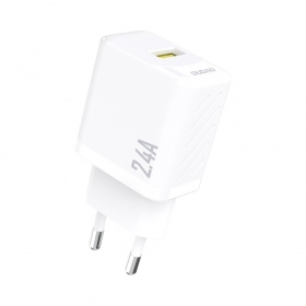 Telefonladegerät Dudao A23 12 W USB-A weiß