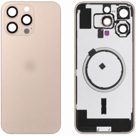 Apple iPhone 16 Pro Max rückseitige Abdeckung (gold) (Premium)