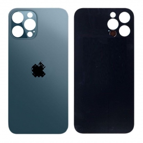 Apple iPhone 12 Pro Max Rückseite Akkudeckel (Pacific Blue) (bigger hole for camera)
