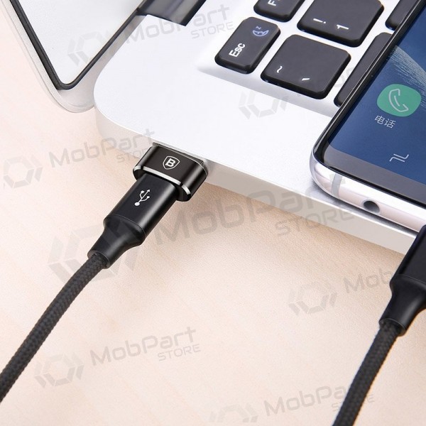Adapter Baseus Type-C to USB-A Schwarz CAAOTG-01