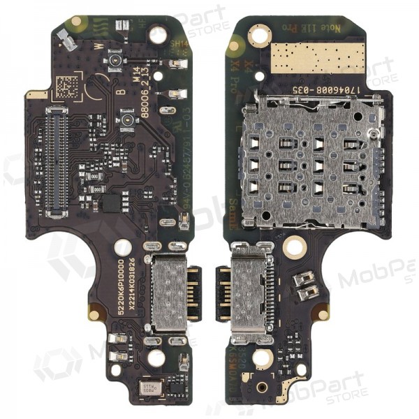 Xiaomi Redmi Note 12 Pro 4G Ladeanschluss und Mikrofonanschluss (service pack) (original) Xiaomi Redmi Note 12 Pro 4G Ladeanschluss und Mikrofonanschluss (service pack) (original)