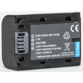 Sony, Batterie NP-FV50