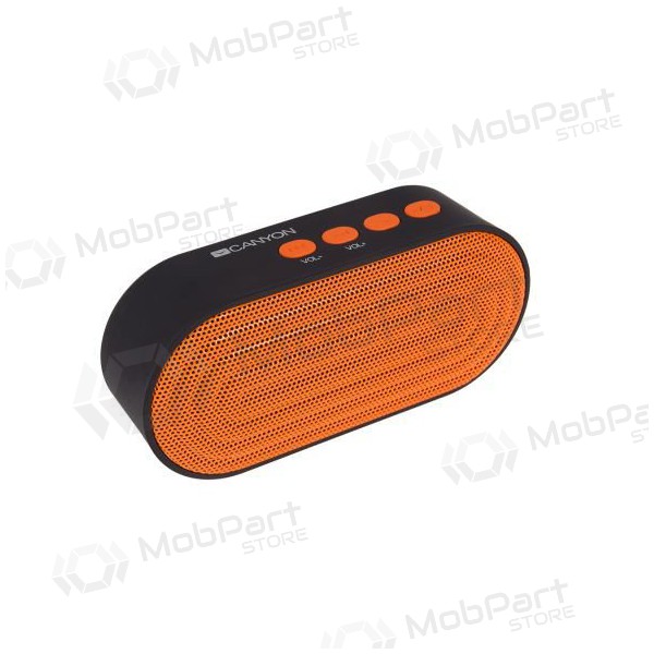 Bluetooth tragbarer Top-Lautsprecher CANYON CNE-CBTSP3BO (MicroSD, AUX, BT V4.2, 300mAh)