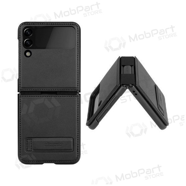Samsung Galaxy Z Flip4 hülle -Nillkin Leather- (schwarz)