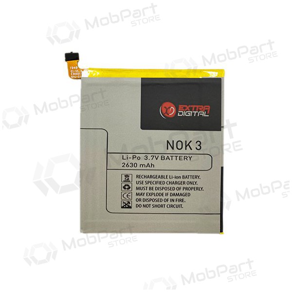 Nokia 3 Batterie / Akku (2630mAh)
