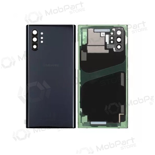 Samsung N975F Galaxy Note 10 Plus Rückseite Akkudeckel Schwarz (Aura Black) (gebraucht grade C, original)