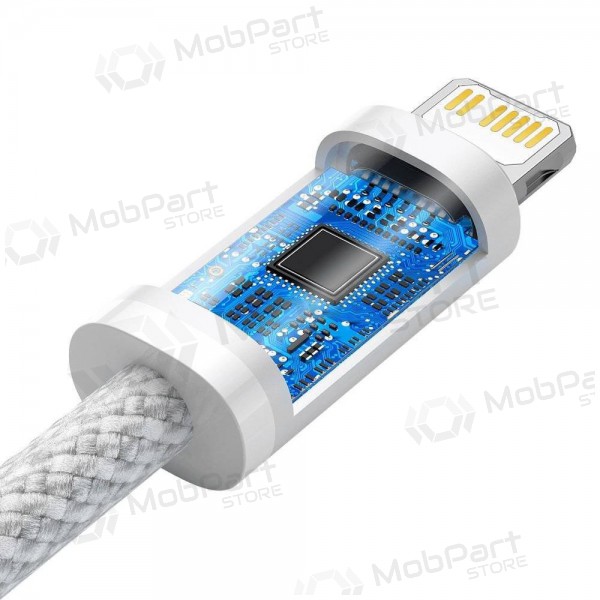 Kabel Baseus Dynamic Type-C - Lightning 20W 1.0m (Weiß) CALD000002