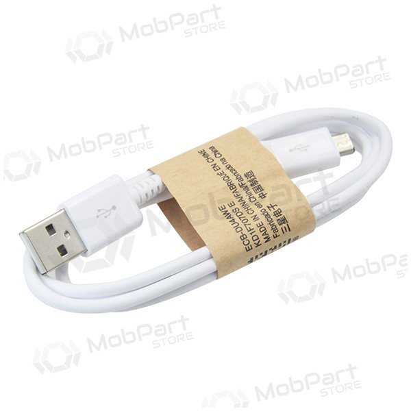 USB Kabel microUSB (Weiß) 1.0m