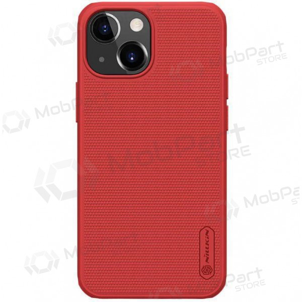 Apple iPhone 14 hülle -Nillkin Frosted Shield- (rot)