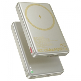 externe Batterie Power Bank Hoco Q26A PD20W Magnetic 10000mAh Golden 