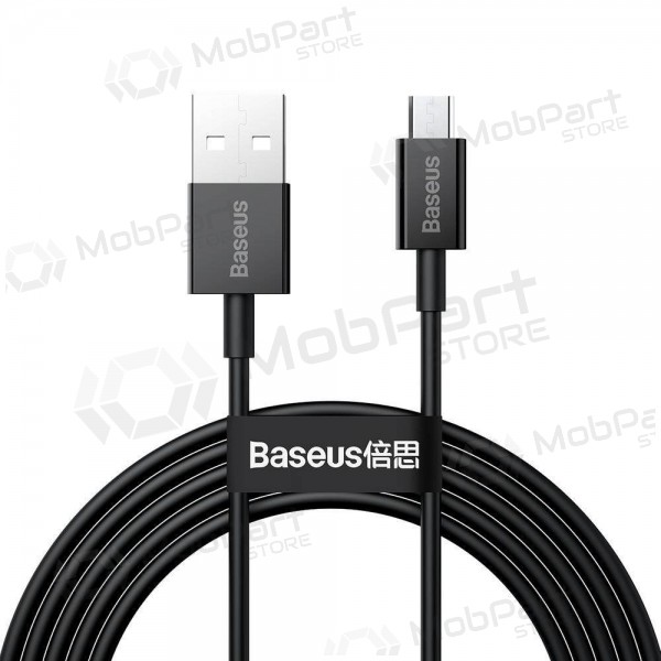 USB-Kabel Baseus Superior microUSB 2A 2.0m (Schwarz) CAMYS-A01