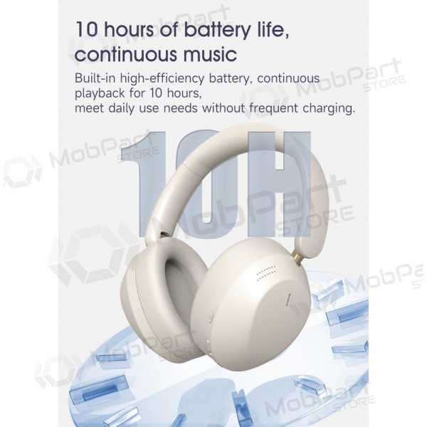Kabellose Kopfhörer mit Mikrofon Dudao X22Max Bluetooth USB-C weiß