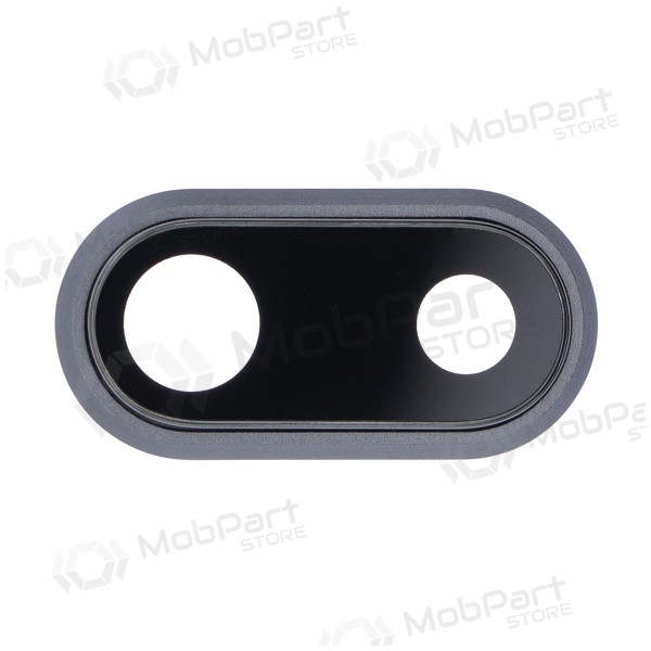 Apple iPhone 8 Plus Kameraglas (Schwarz) (mit Rahmen) Apple iPhone 8 Plus Kameraglas (Schwarz) (mit Rahmen)