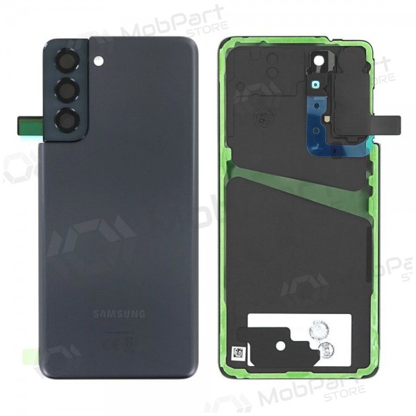 Samsung G991 Galaxy S21 5G Rückseite Akkudeckel (Phantom Grey) (gebraucht grade A, original)