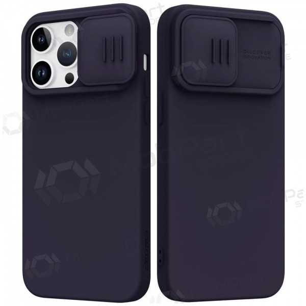 Apple iPhone 14 hülle „Nillkin Silicone“ (dunkelviolett)
