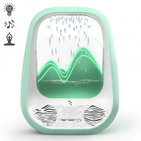 Relax-Bluetooth-Lautsprecher mit RGB-Beleuchtung Relaxing Rain grün
