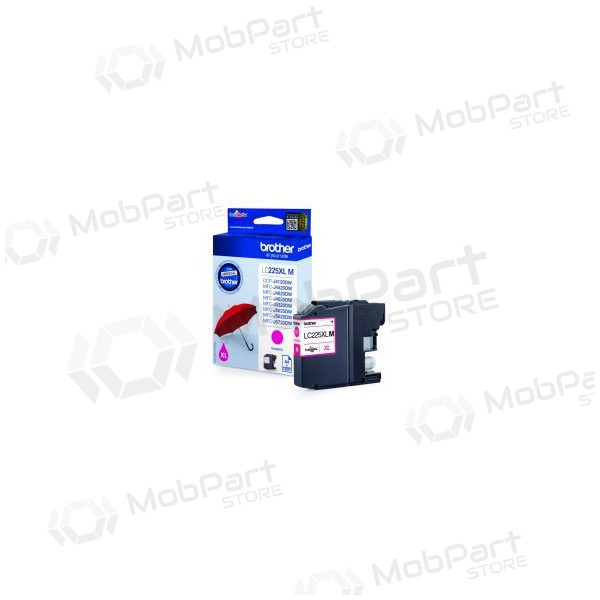 Brother LC 225XL (LC225XLM), Magenta Patrone für Tintenstrahldrucker, 1200 Seiten