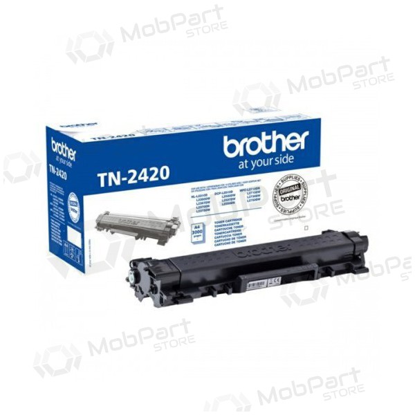 Brother TN-2420 (TN2420), schwarze Kassette für Laserdrucker, 3000 Seiten