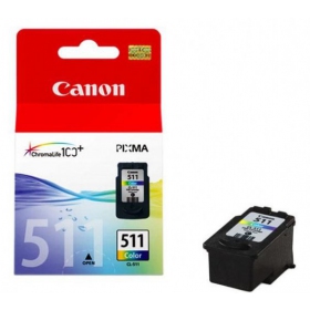Canon CL-511 (2972B001), trispalvė Patrone für Tintenstrahldrucker