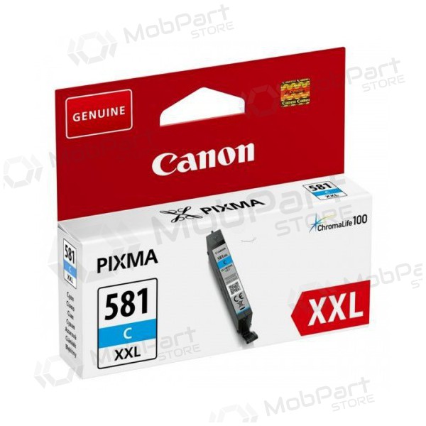 Canon CLI-581 XXL (1995C001), Cyan-Tintenpatrone für Tintenstrahldrucker