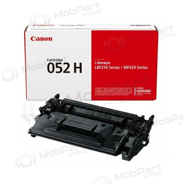 Canon CRG 052H (2200C002) schwarze Patrone für Laserdrucker, 9200 Seiten