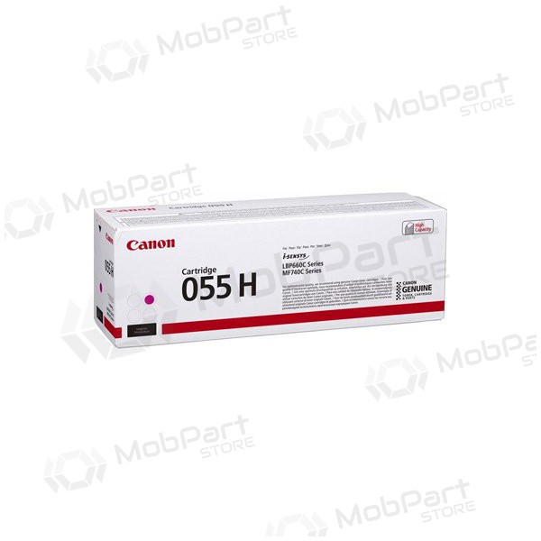 Canon CRG 055H (3018C002) Magenta Tonerkartusche für Laserdrucker, 5900 Seiten