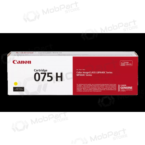 Canon CRG 075H Y (6366C002) Laserkartusche, Gelb
