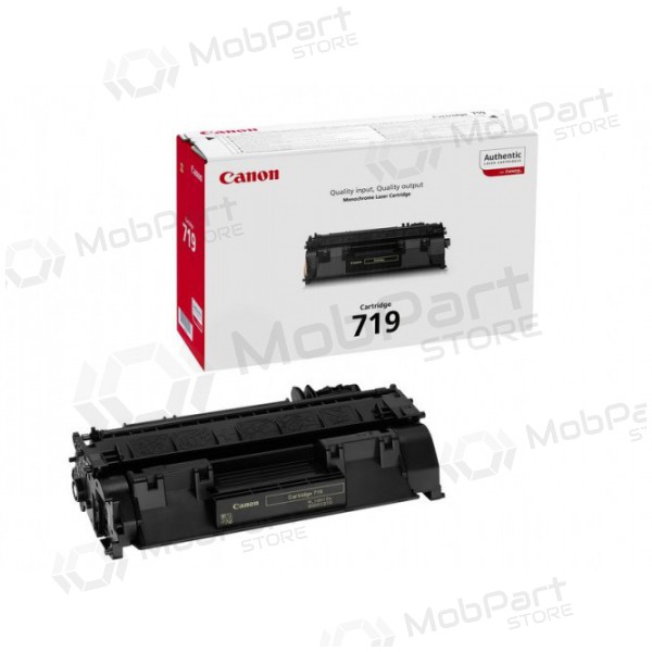 Canon CRG 719 (3479B002) schwarze Tonerkartusche für Laserdrucker, 2100 Seiten.
