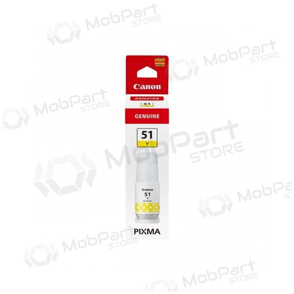 Canon GI-51Y (4548C001), gelbe Tintenpatrone, 7.700 Seiten.