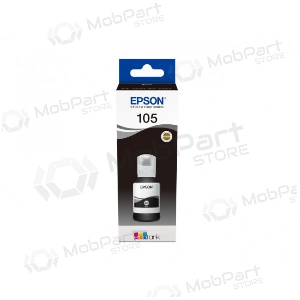 Epson 105 EcoTank (C13T00Q140) Tintenflasche, Schwarz
