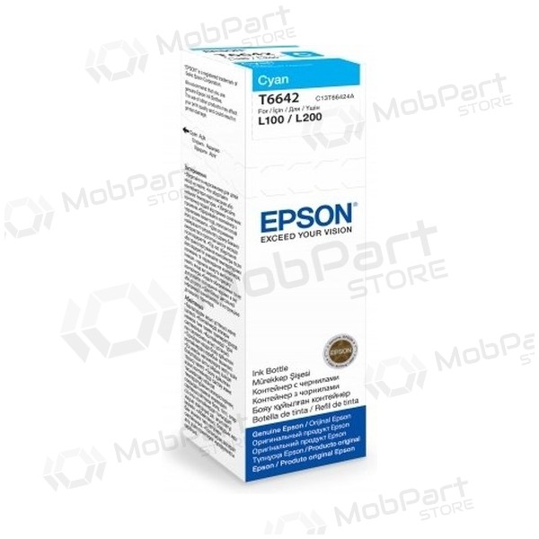 Epson (C13T66424A), blaue Patrone für Tintenstrahldrucker - SPEC