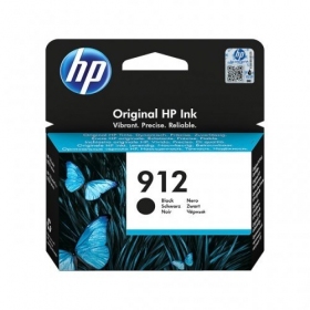 Hewlett-Packard 912 (3YL80AE), schwarze Patrone für Tintenstrahldrucker 1000 Seiten