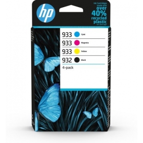 HP 932/933 4er-Pack (6ZC71AE) Tintenpatronen-Set, BK/C/M/Y