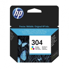 HP Nr.304 (N9K05AE), dreifarbige Patrone für Tintenstrahldrucker, 100 Seiten