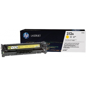 HP Nr. 312A (CF382A), gelbe Patrone für Laserdrucker, 2700 Seiten