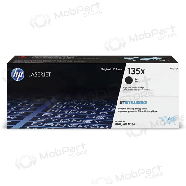 HP 135X (W1350X), Schwarz Patrone für Laserdrucker, 2400 seiten.