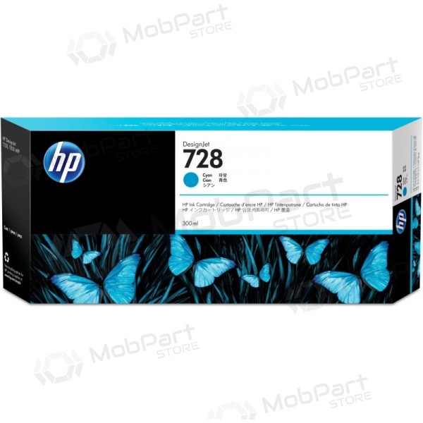 HP 728 (F9K17A) Tintenpatrone, Cyan