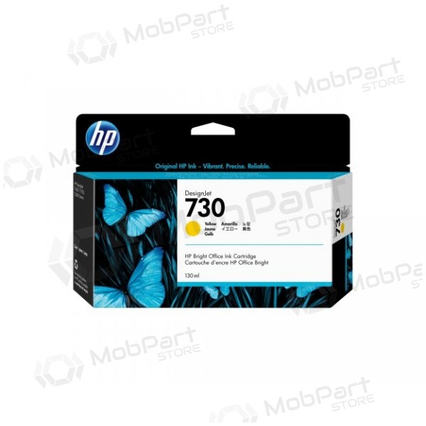 HP 730 (P2V64A) Tintenpatrone, Gelb