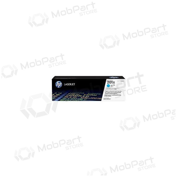 HP Nr. 201X HC (CF401X), Cyan-Tonerkartusche für Laserdrucker, 2300 Seiten.
