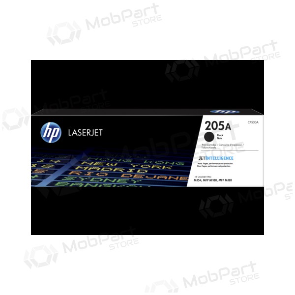 HP No.205A (CF530A), schwarze Tonerkartusche für Laserdrucker, 1.100 Seiten
