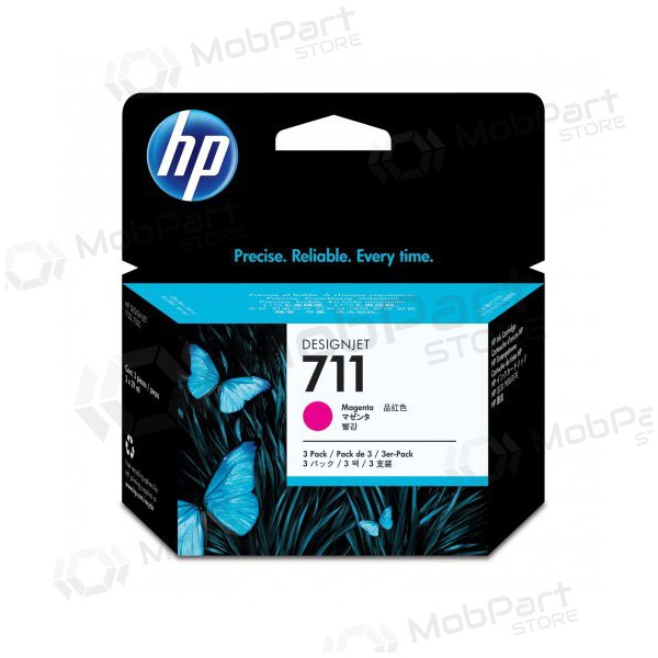 HP No.711 (CZ135A), Magenta Tintenpatrone für Tintenstrahldrucker