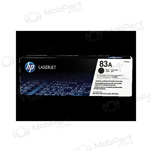 HP No.83A (CF283A), schwarze Tonerkartusche für Laserdrucker, 1500 Seiten