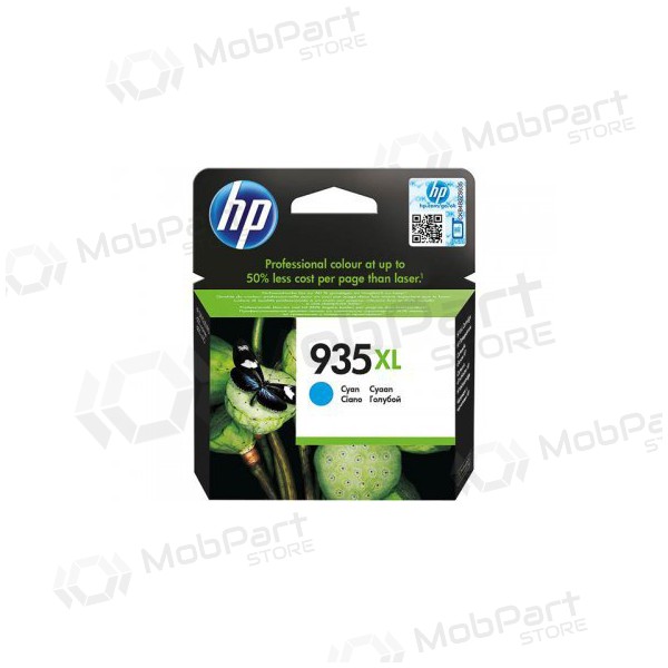 HP No.935XL (C2P24AE), cyan Tintenpatrone für Tintenstrahldrucker, 825 Seiten.