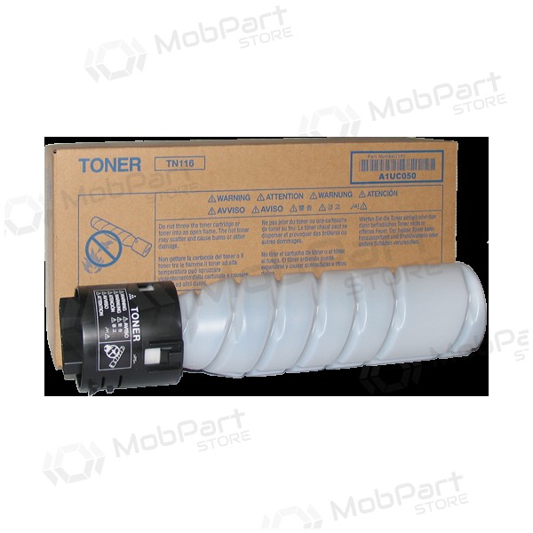 Konica-Minolta TN-116 (A1UC050) 2 Stück, schwarze Kassette für Laserdrucker, 11000 Seiten